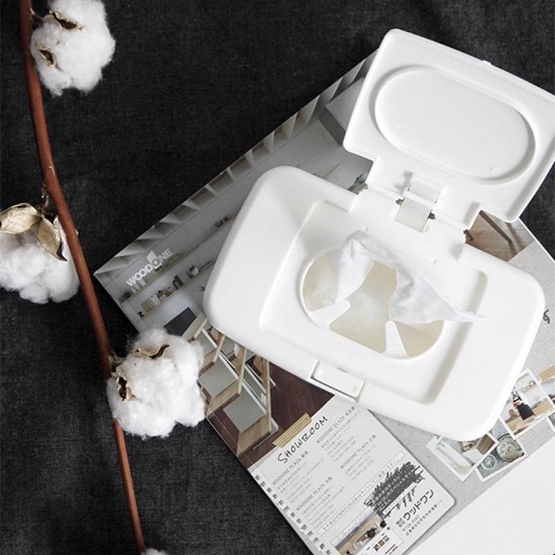 Коробка для влажных салфеток Диспенсер для салфеток Портативный держатель для салфеток Контейнер для хранения