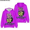 2024 New Rat Fink Hoodies Sweatshirt Men/women Pullovers Kids Tops Kawaii Clothes Casual Anime Hoodie Streetwear Pullovers
