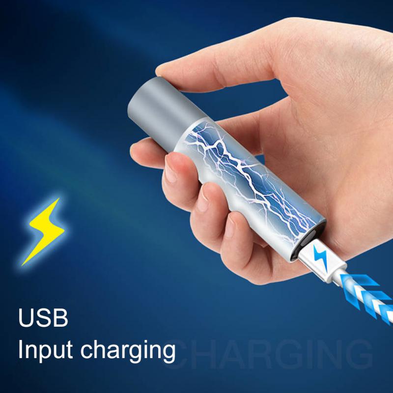 Мини-фонарик, USB-перезаряжаемый, светодиодный, 5 Вт, телескопический, водонепроницаемый, мощный фонарь, для работы на открытом воздухе