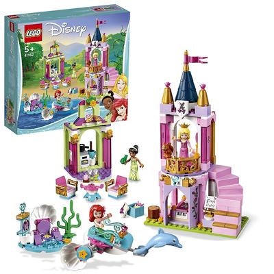 LEGO Disney Princess Принцесса и вечеринка принцесс 41162 Block Toy Девочка Ариэль, Аврора, Тиана
