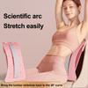 Back Stretcher Waist Trainer Adjustable Cervical Spine Lower Back Neck Pain Relief Massager Cushion Arch Lumbar Back Cracker Board Stretching Device