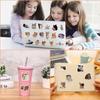50 Cartoon Cat Terrier Collection Graffiti Stickers Decorative Guitar Notebook Luggage DIY Waterproof