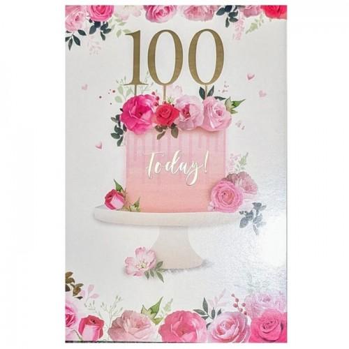 Simon Elvin Поздравительная открытка на 100-й день рождения Milestone (Упаковка из 6 шт.)