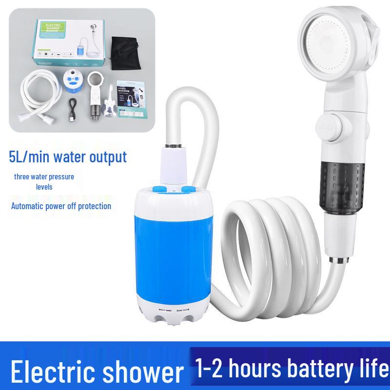 Портативный уличный самовсасывающий душевой насосный комплект для кемпинга