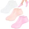 3 пары силиконовых носков для женщин для восстановления сухих ног, потрескавшихся пяток