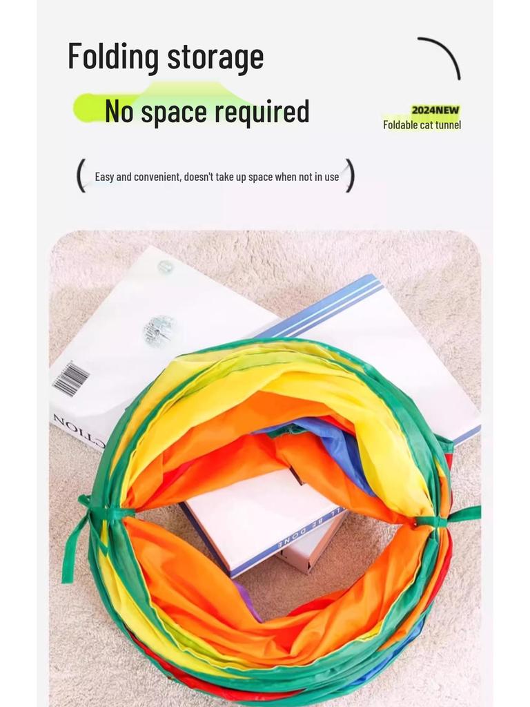 Игрушка туннель для кошек для самостоятельной игры: Снятие скуки, Домик для пряток, Дразнилка, Горячий товар