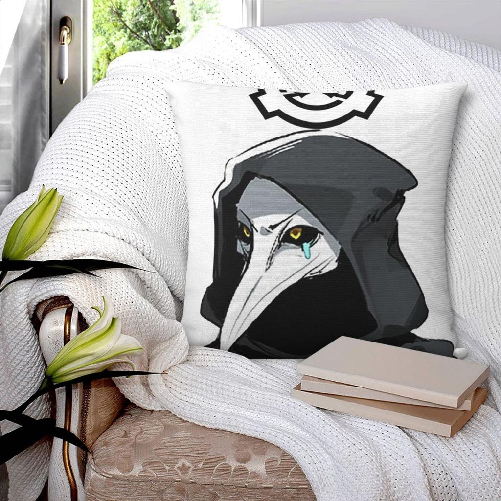 SCP Square Pillowcase Pillow Cover Polyester Cushion Zip Decorative Comfort Throw Pillow for Home Living Room