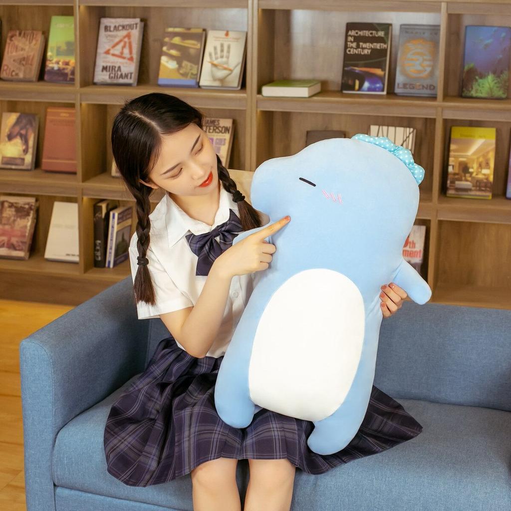 1 шт. 75 см мягкая плюшевая игрушка динозавр мультяшный динозавр гуманоид кукла диванная подушка для девочек дети спальная подушка подарок на день рождения