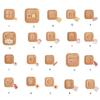 Формы для печенья Легко использовать Штампы для печенья Тема Дня матери Пластиковый материал