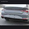 Для Hyundai Elantra CN7 2022 задняя противотуманная фара автомобиля декоративная рамка внешняя накладная крышка накладка ABS защитная