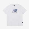 New Balance EssenTial футболка с большим логотипом белая Nbneec1163 10