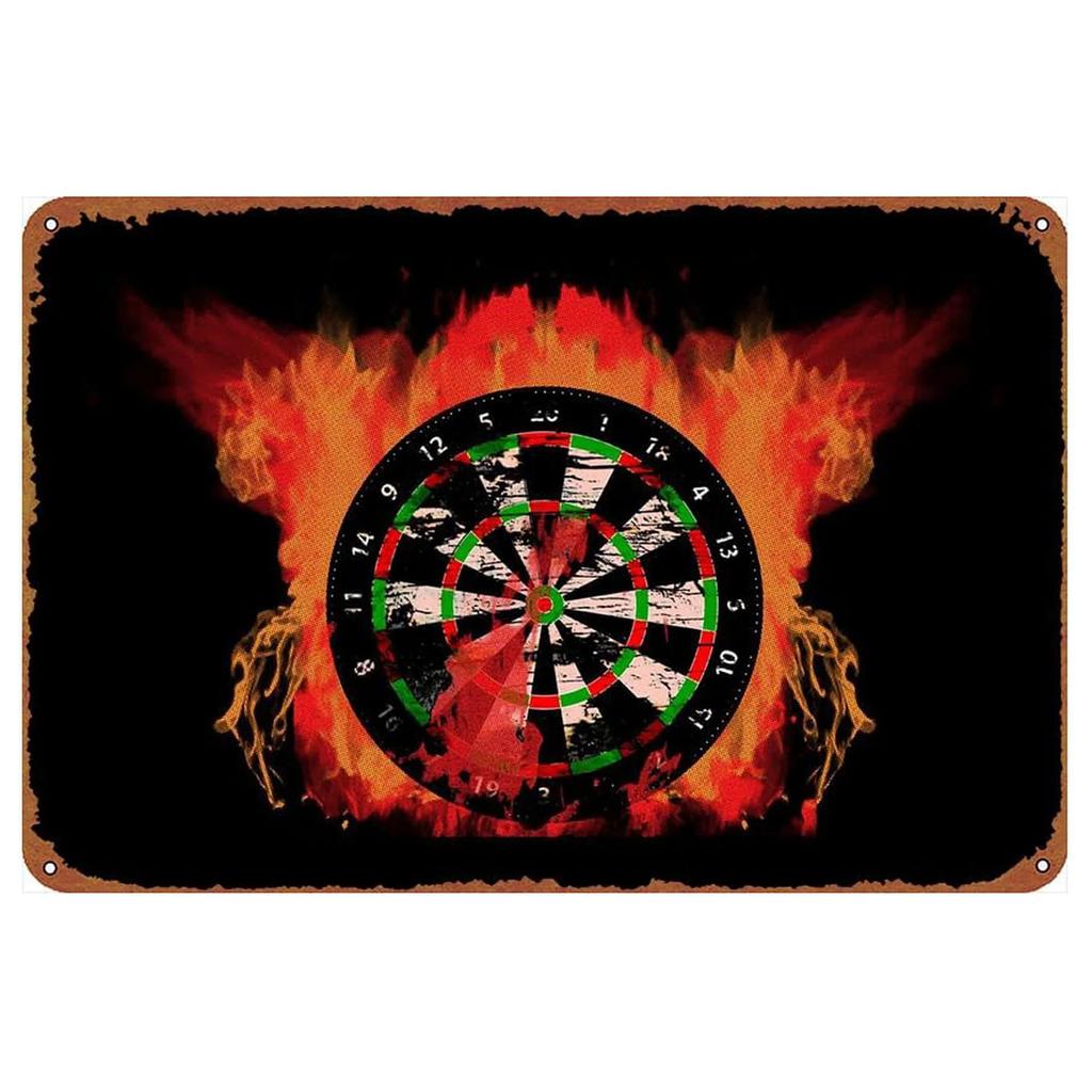 Metal Tin Signs No Beer No Darts Wall Decoration Plaque Vintage Poster Iron Painting for Man Cave Home Cafe Game Room Club Bar