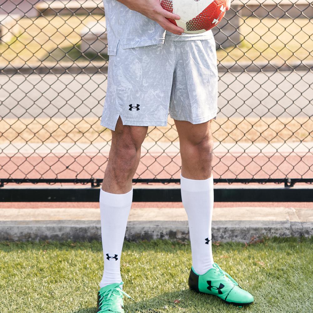 Under Armour Printed Knit Sports Shorts Men Shorts White 22500207-100