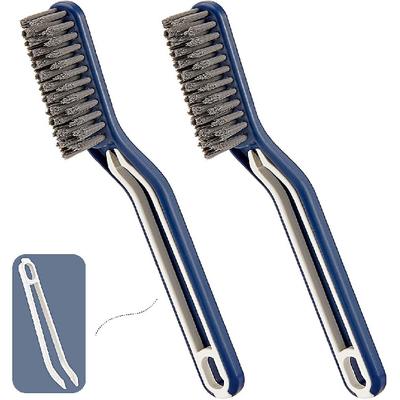 Щетка для чистки щелей с жесткой щетиной - Многофункциональная щетка для чистки зазоров, Инструменты для уборки для домашнего использования, Дом, Кухня, Ванная комната, Окно, Автомобиль,