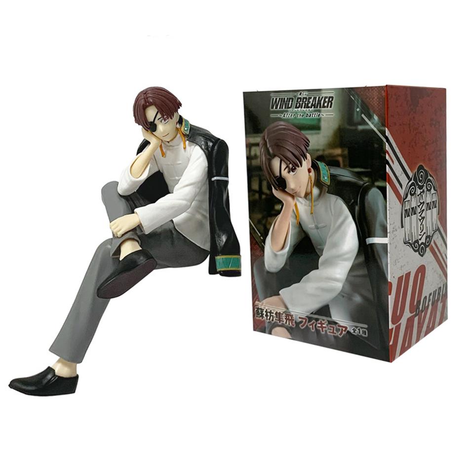In Stock: Wind Breaker Sakura Haruka Shiratori Haruka  Suo Hayato Anime Action Figures Collectible Model Toy Sets Surprise Version