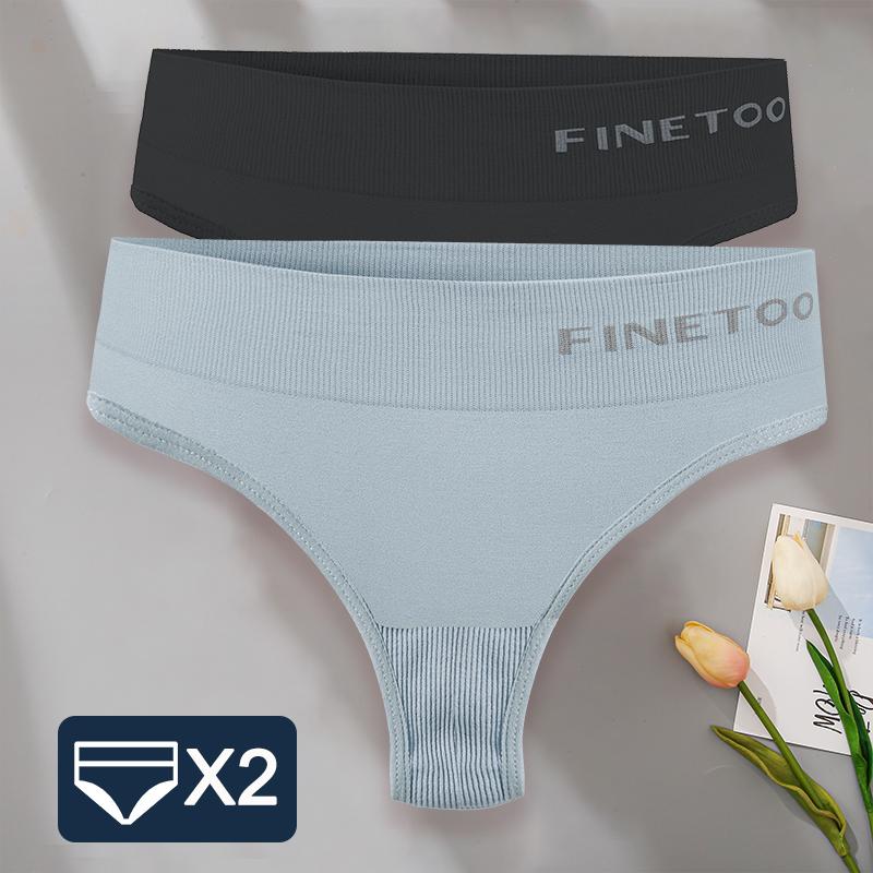 2 шт./комплект M-2XL Боди-стринги Женские Утягивающие Трусики Женское Нижнее Белье Сексуальные Женские Стринги Высокая Талия Трусы
