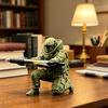 Подставка для ручек "Солдат" 3D-печать, коленопреклоненный солдат, подставка для карандашей, настольный органайзер для офиса, дома, настольный декор, подарки для мужчин, отца