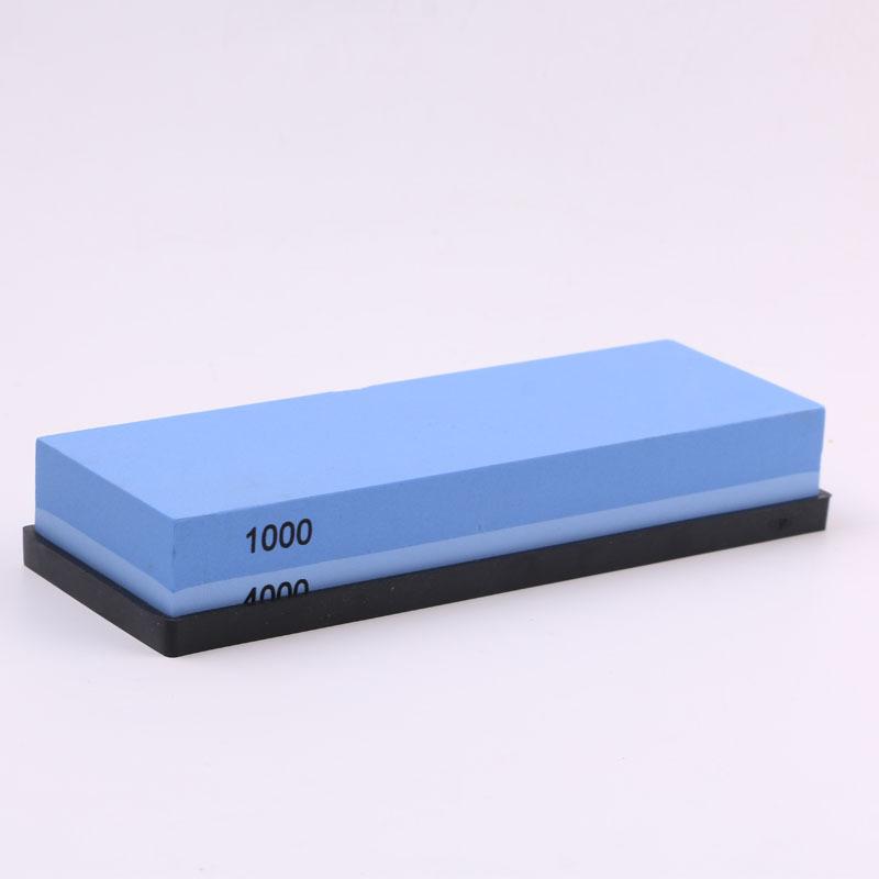 Двусторонний точильный камень бытовой белый корундовый точильный камень для тонкой заточки бытовой точильный камень для ножей кухонный профессиональный ARI