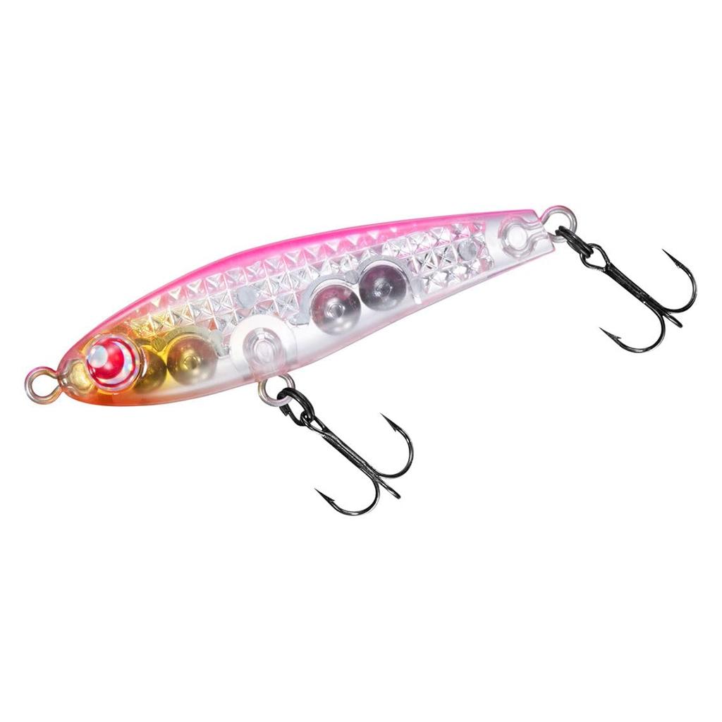 Daiwa Воблер-минноу Gekkabijin Tsuyukaze LI Розовая спинка Glowberry 50S-LI