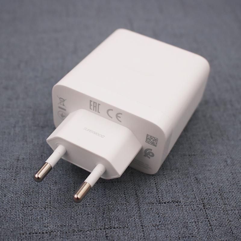 OPPO 80 Вт SuperVooc быстрое зарядное устройство адаптер питания с европейской вилкой для Find X5 X3 Pro Reno 5 6 7 Pro Find X3 K9 K7 A95 A72 A53 кабель типа C