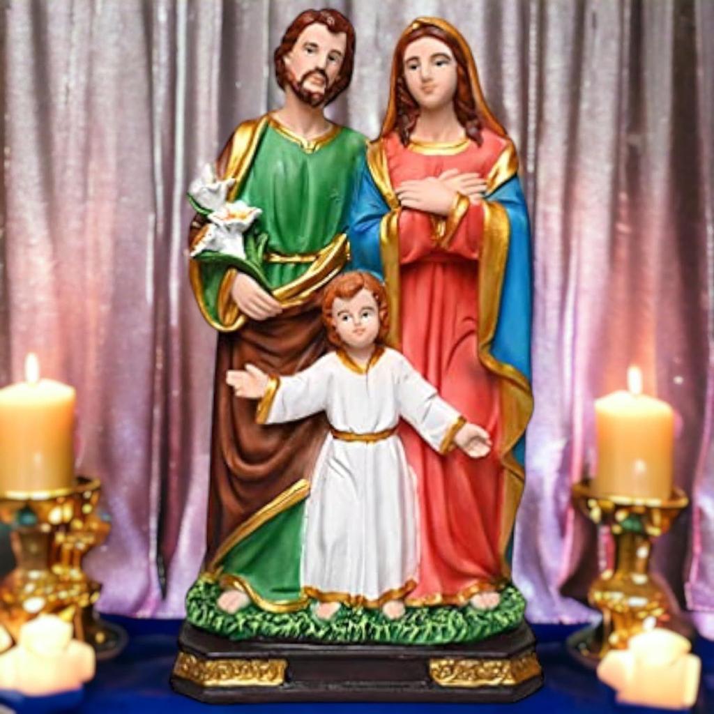 The Holy Family 8 INCHES Catholic Statues for Home/Living Room/Prayer Room/Gifting