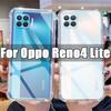 Прозрачный чехол для телефона Oppo Reno4 Lite, прозрачный чехол из ТПУ для Oppo Reno 4 4Lite 6,43 дюйма, противоударный чехол CPH2125 с защитой от царапин