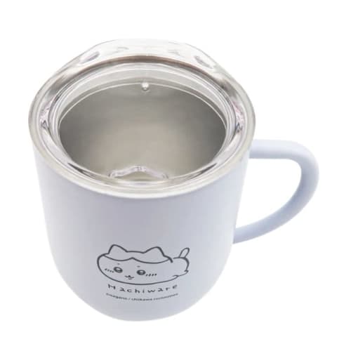 Marimocraft Chiikawa Stainless Steel Mug with Lid, Hecha and Hachiware