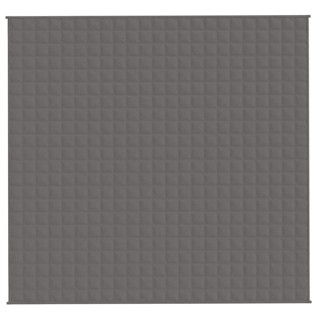 Weighted Blanket Grey 220x230 cm 15 kg Fabric