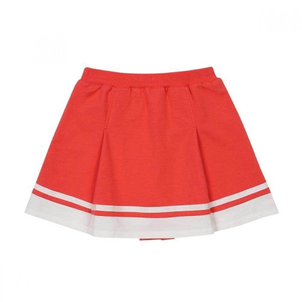 [hedges Kids] Hrc Pleated Jersey Skirt Red  Hus23sa59m Rd 