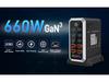 Высокомощное многопортовое GaN-зарядное устройство 660 Вт для телефонов и планшетов - Универсальная настольная зарядная станция
