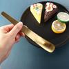 Tea Espresso Long Handle Flat Head Ice Cream Stirrer Ice Cream Spoons Stirring Tool Teaspoon