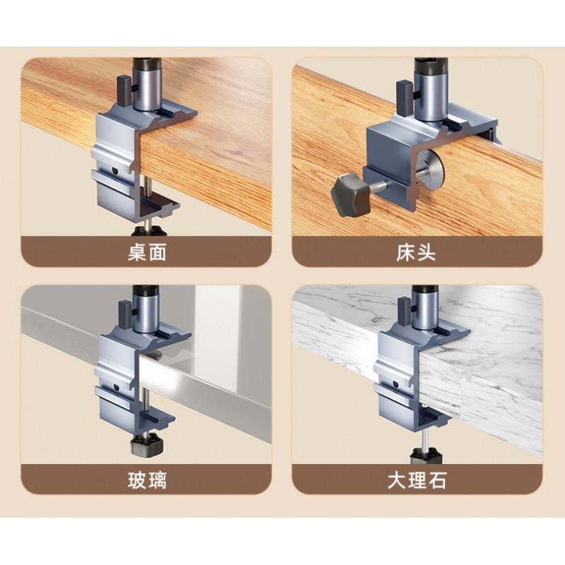 Aluminum Alloy Bedside Phone Holder Tablet Stand Bed Desk Lazy User Adjustable Folding Mount