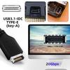 cablecc Адаптер 20 Гбит/с USB Gen2 IDC для передней панели к 4x Express Card для настольной материнской платы 3.2 Type-E USB-C PCI-E