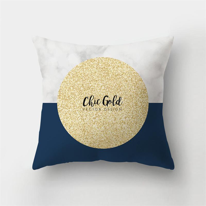 45x45 см наволочка с абстрактным геометрическим принтом, мраморная наволочка, полиэстер, короткий плюшевый лоскутный диван, домашний декор, наволочка