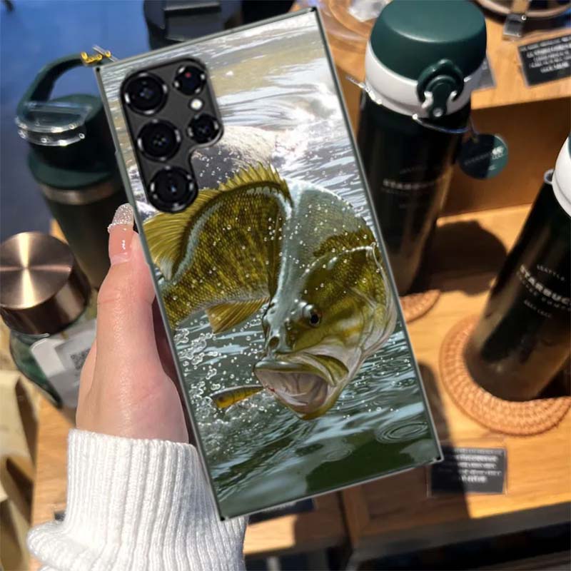 Fishing Gear Fish Cases Phone Case for Samsung Galaxy S26 Ultra S25 Edge S24 S23 FE S21 Plus S20 S22 S10 Cover TPU Capa Shell Sh