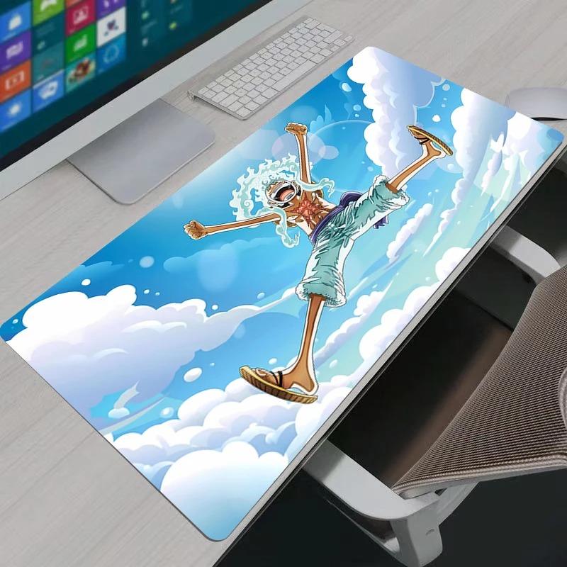 One Piece Luffy Gaming Gamer Large Mouse Pad Keyboard NonSlip Rubber Computer Carpet Desk Mat PC Gamer MousePad Youth Gifts