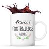Mug - Thank You - Adored Footballer - Ceramic - Dishwasher Safe - Contemporary Design