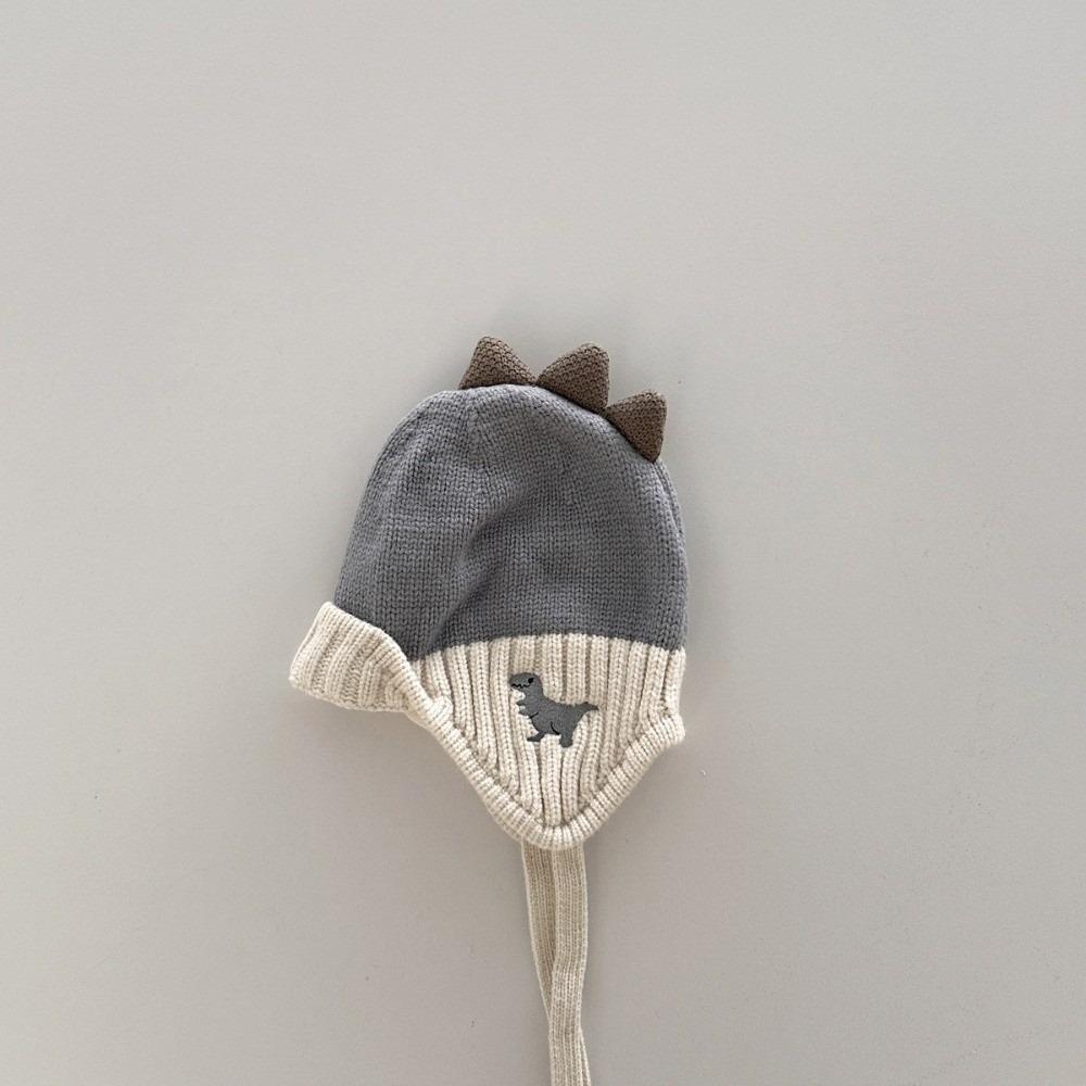 2-6Year Baby Knit Pullover Cap Liner Velvet Children's Hats Warm Ear Protection Hat Boy Girl