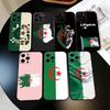 Чехол для телефона с флагом Алжира, силиконовый, мягкий, для IPhone 17 16 15 14 13 12 11 X XR Plus Pro Max Plus