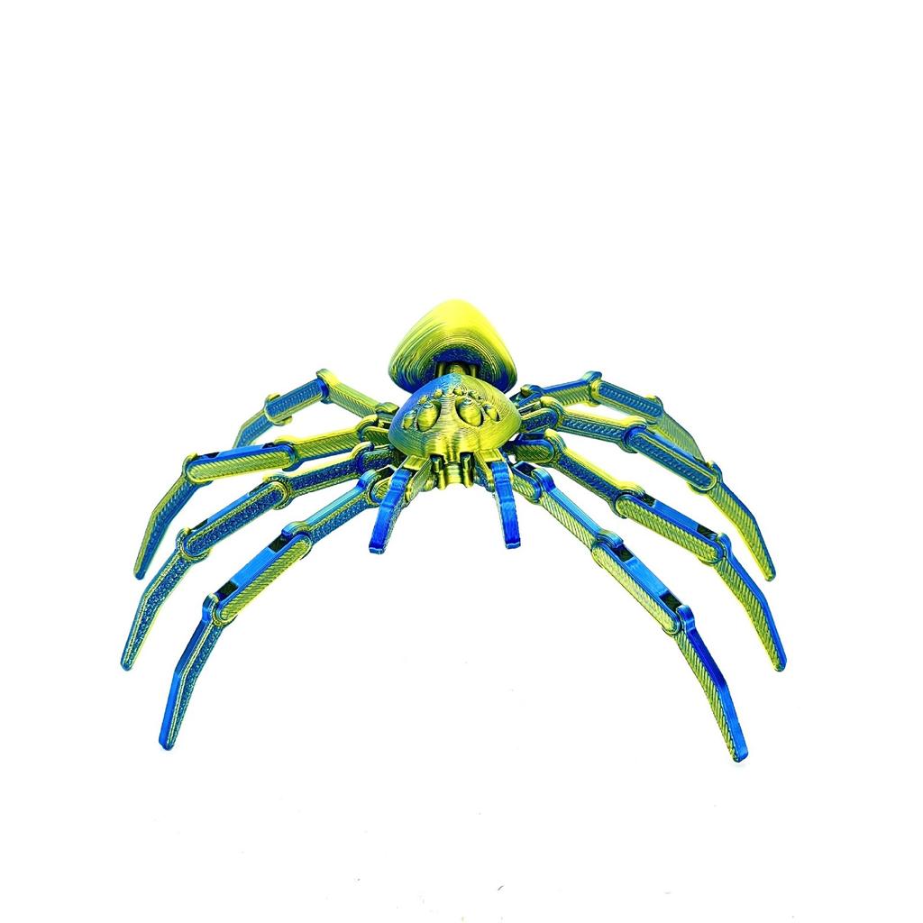 3D-печатная сборка паука с подвижным соединением, игрушка для взрослых и детей