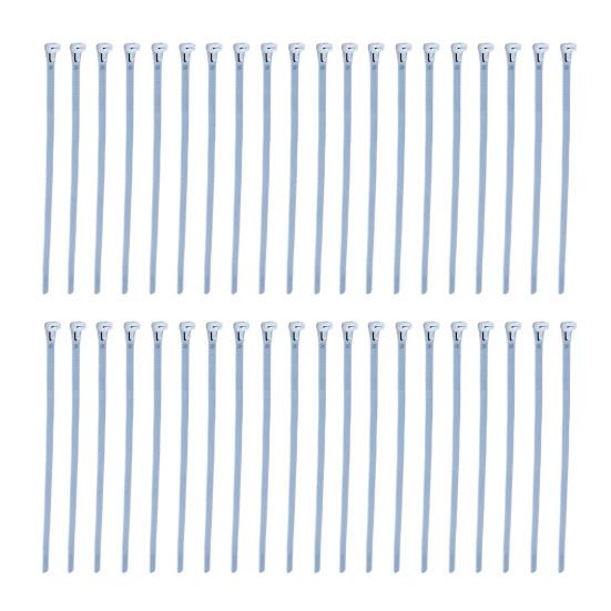 100 шт. Самозатягивающиеся нейлоновые кабельные стяжки Регулируемый многоцелевой ремешок для проводов Дом Офис Мастерская В помещении На улице Сверхпрочная стяжка-молния Обертка