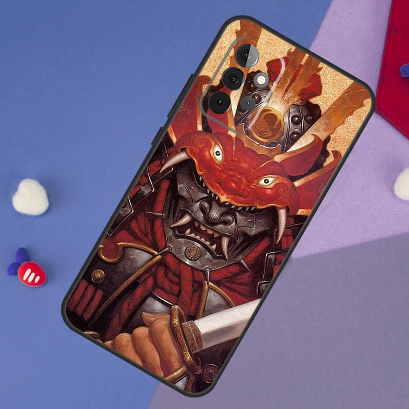 Японский чехол-самурай для Samsung Galaxy A14 A56 A36 A26 A16 A06 A54 A34 A12 A32 A52 A13 A33 A53 A15 A35 A55