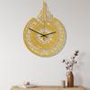 Настенные часы Современные металлические настенные часы Декор Бесшумные Рустикальные Стильные Бытовой Орнамент Для Холла Спальни Фермерского Дома Школ