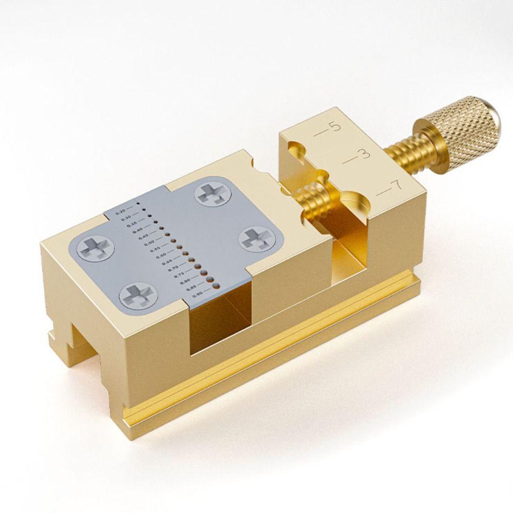 Anti-slip Watch Bench Vice Precise Watch Head Holder Durable Collet Tightening Tool Repair