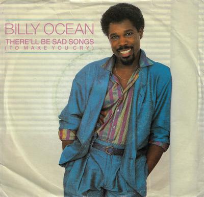 7-дюймовая пластинка BILLY OCEAN - There'll Be Sad Songs (Чтобы Сделать Тебя  7JV7147 Jive 1986 Канада Соул/Фанк Б/У