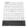 Piano Keyboard Stickers for 88 61 54 49 Key PVC Removable Piano Keyboard Letters for Beginners and Kids