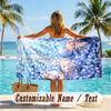 Custom Text Beach Towel, Soft Absorbent Swimming Multi-use TowelFrieren Beyond Journey's End