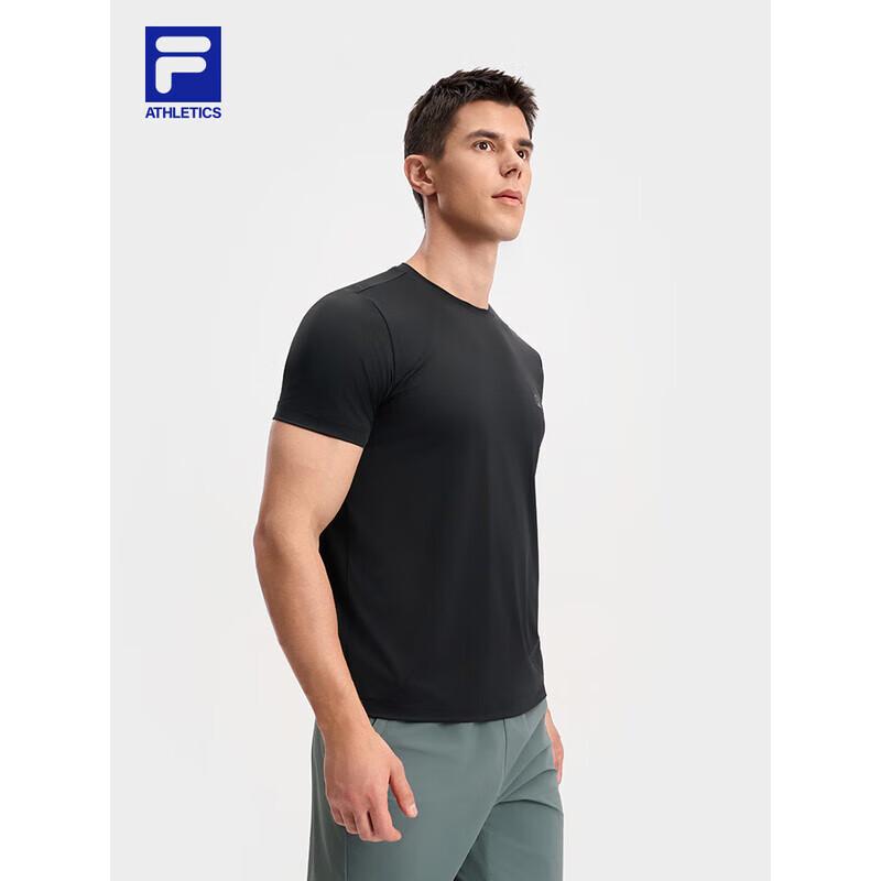 FILA Men's Knit Short Sleeve Cool-Feel T-Shirt