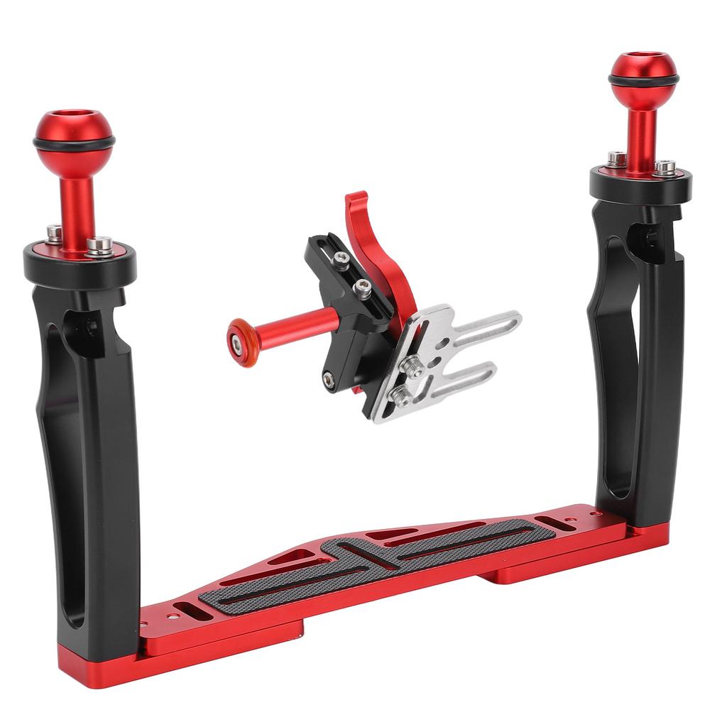 Двойной держатель для стабилизатора для подводной камеры с рукояткой и триггером затвора