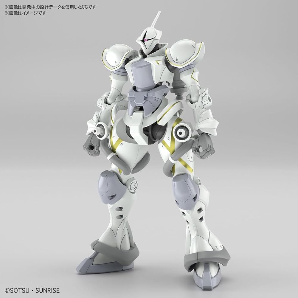 Bandai Spirits HG Мобильный доспех Гандам GQuuuuuuX Exabear Масштабная модель 1/144 Набор для сборки Детали с цветовой кодировкой